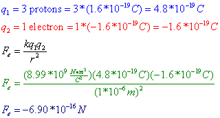 Coulomb's Law Solution